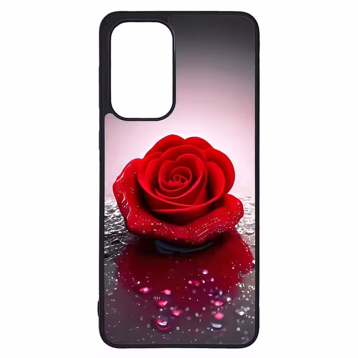 کاور طرح گل رز کد G-024 مناسب برای گوشی موبایل سامسونگ Galaxy A33 / A33 5G | دیجی قاب دونی