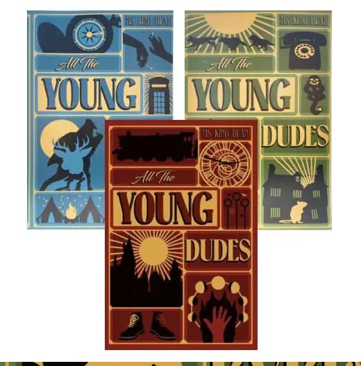 All The Young Dudes کتاب همه یاران جوان (مجموعه 3 جلدی Volume 1 2 3 )