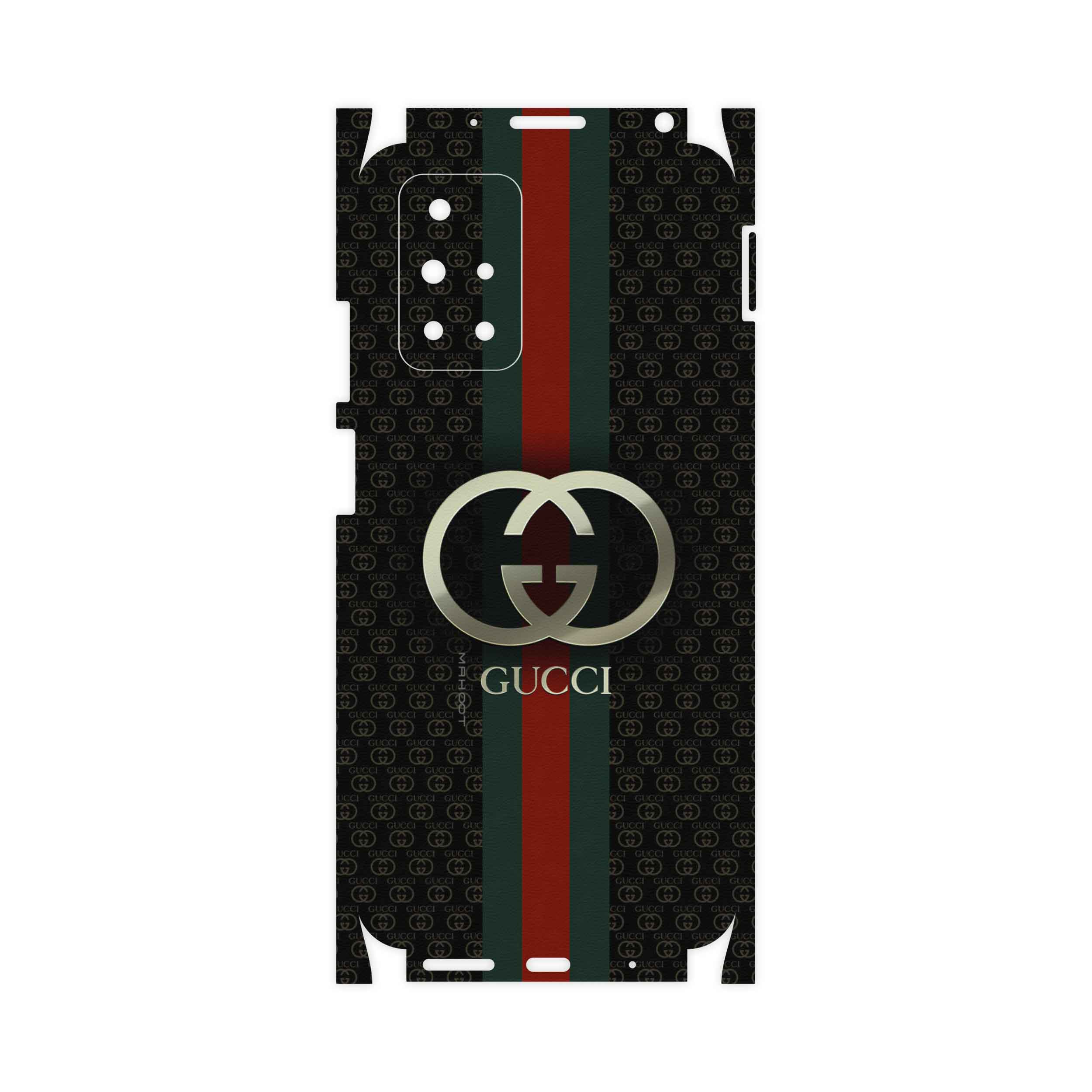 برچسب پوششی ماهوت مدل GUCCI-Logo-FullSkin مناسب برای گوشی موبایل شیائومی Redmi 10 Prime