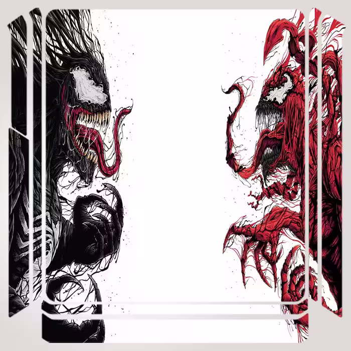 برچسب پلی استیشن ۴ مدل venom artwork hd marvel کد PSS-381