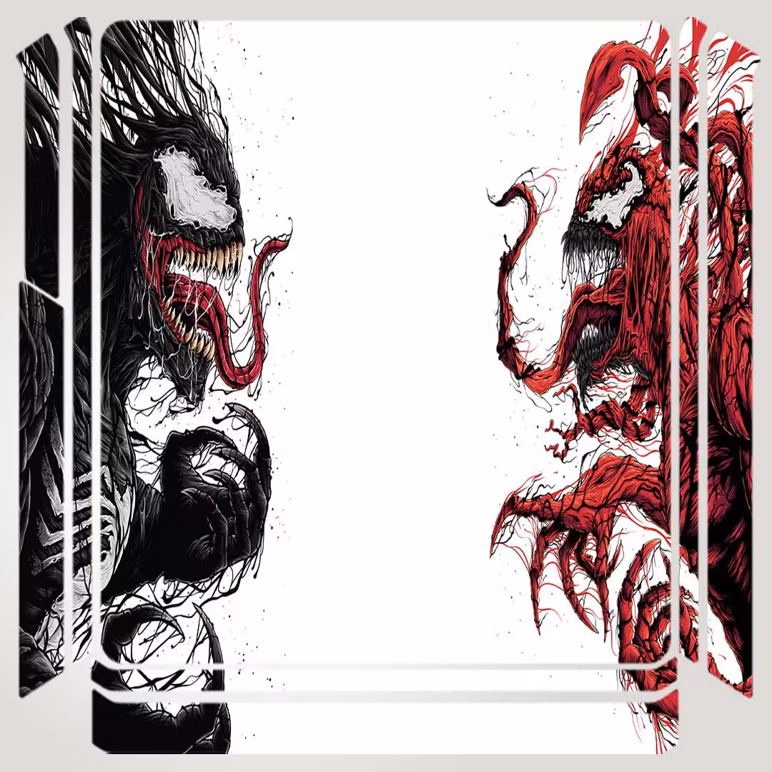 برچسب پلی استیشن ۴ مدل venom artwork hd marvel کد PSS-381