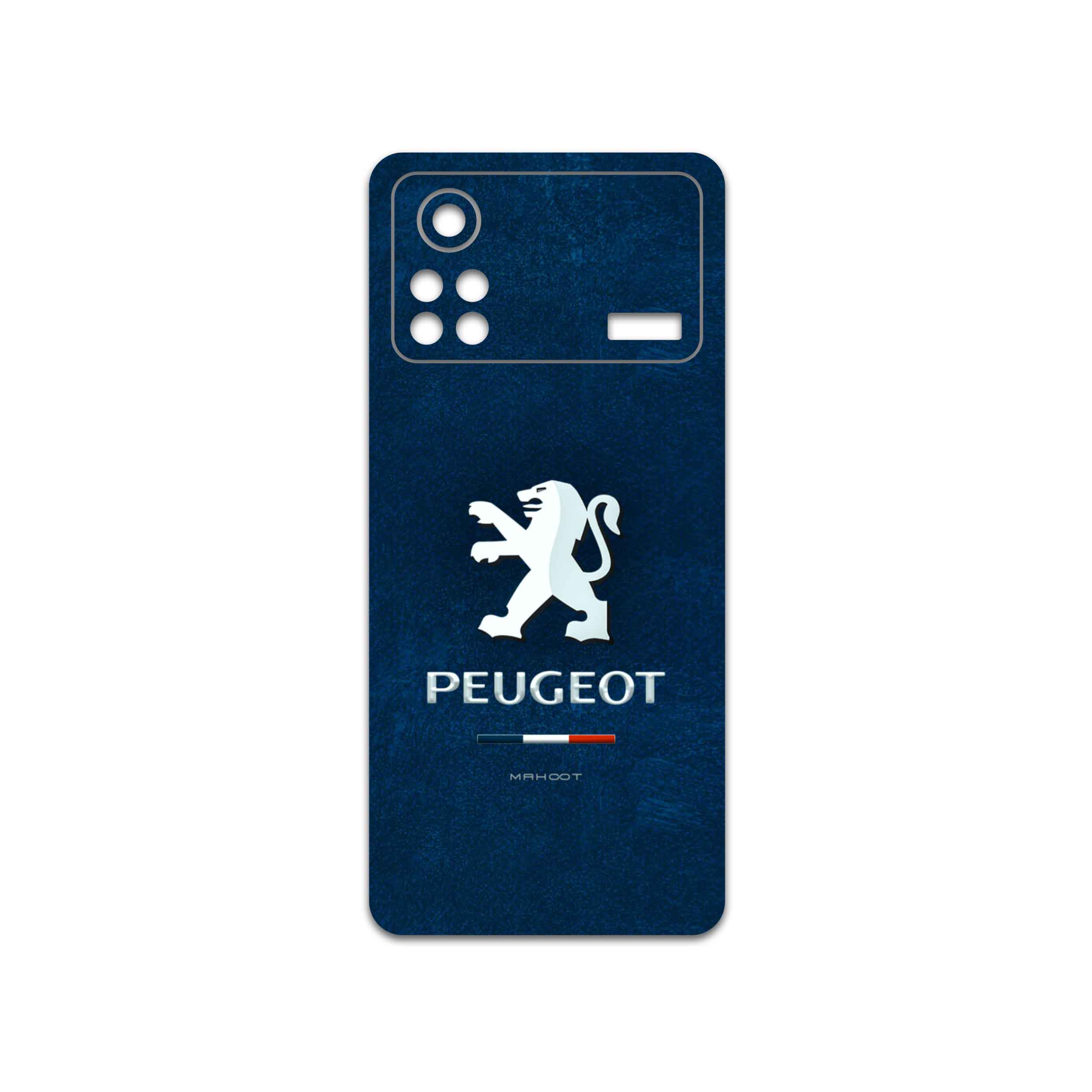 برچسب پوششی ماهوت مدل Peugeot-Logo مناسب برای گوشی موبایل شیائومی Poco X4 Pro 5G