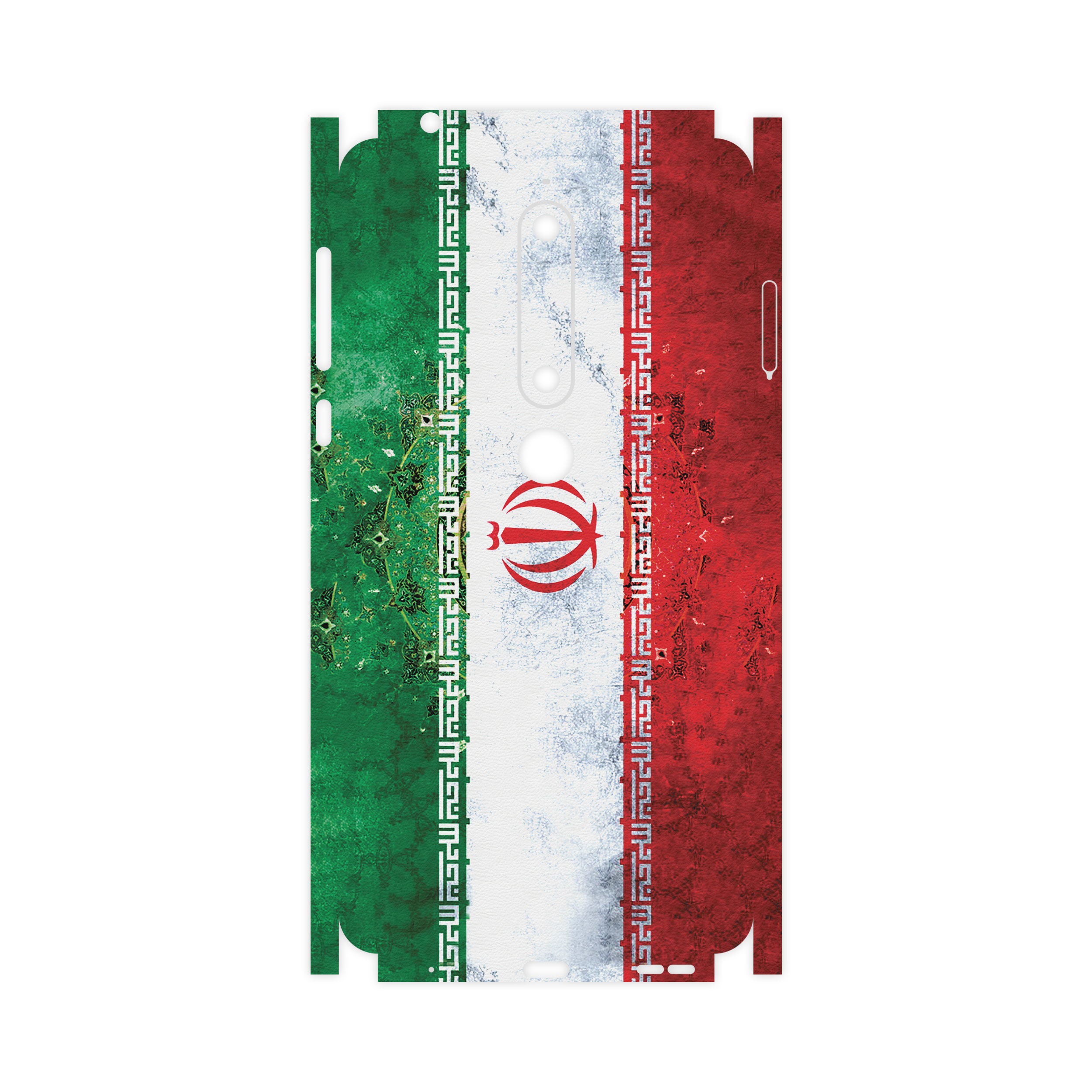 برچسب پوششی ماهوت مدل IRAN-Flag-FullSkin مناسب برای گوشی موبایل نوکیا 6.1