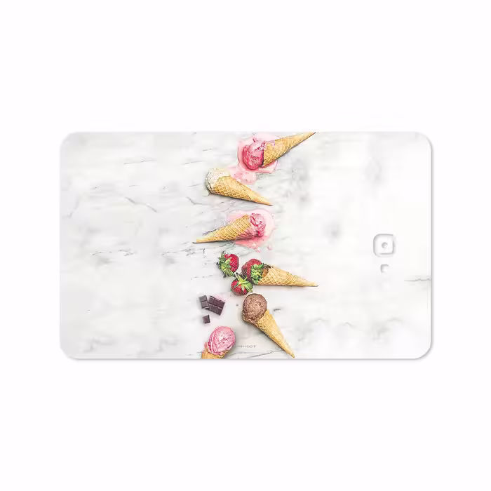 برچسب پوششی ماهوت مدل Funnel ice cream مناسب برای تبلت سامسونگ Galaxy Tab A 10.1 2016 T580