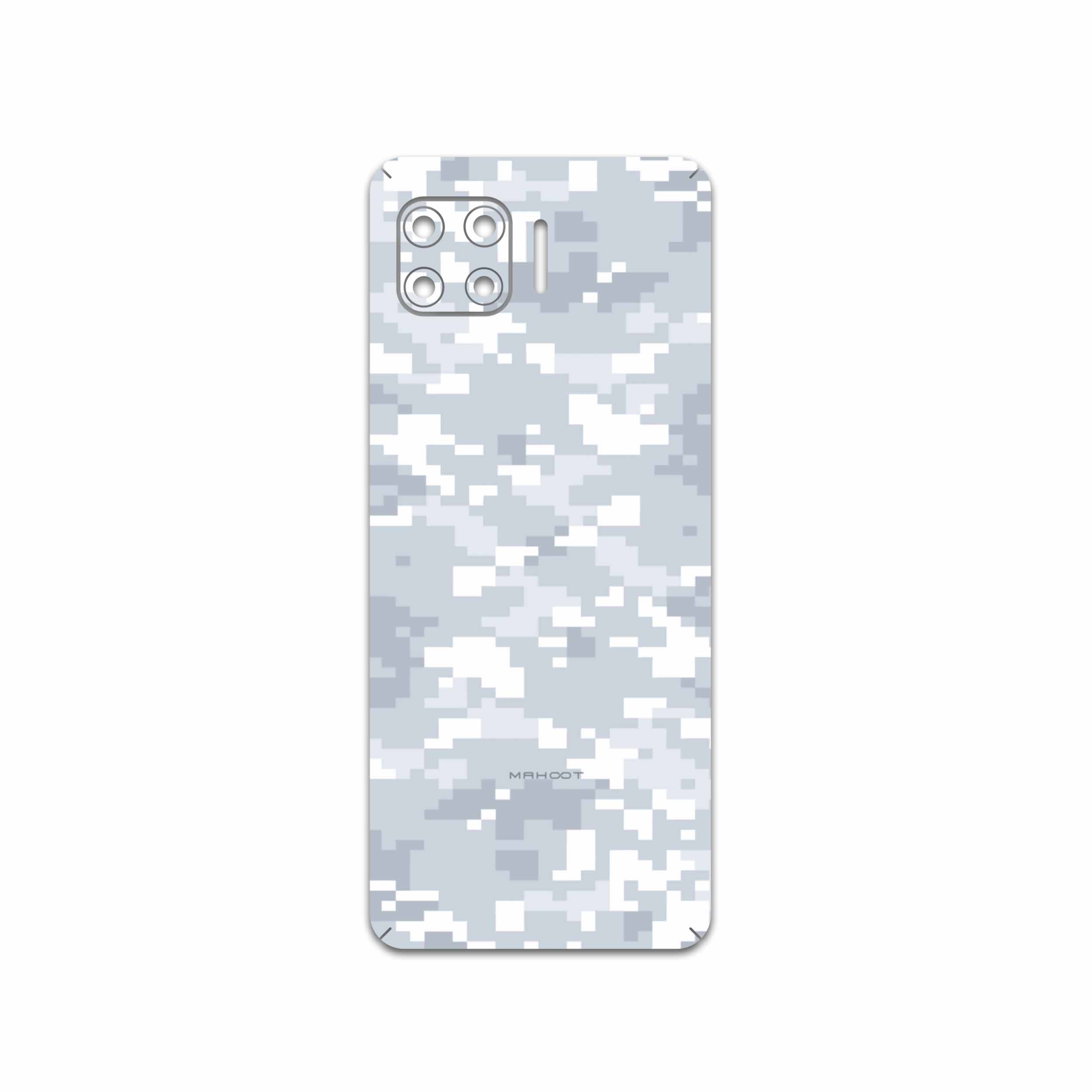 برچسب پوششی ماهوت مدل Army-Winter-Pixel مناسب برای گوشی موبایل موتورولا Moto G 5G Plus