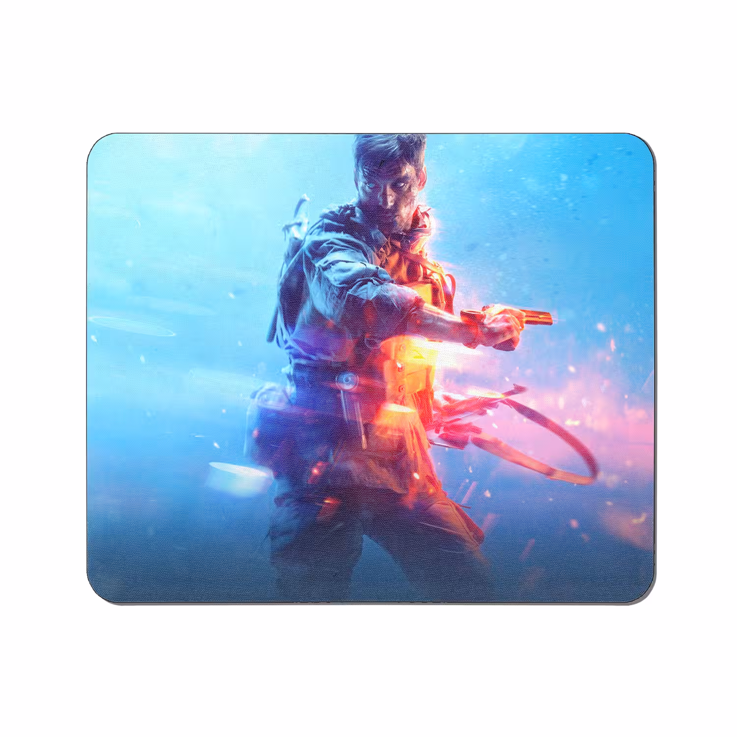 ماوس پد مدل بازی battlefield کد 3254