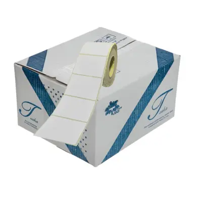 برچسب پرینتر لیبل زن توسکا مدل T-1R- 40x50 بسته 18 عددی