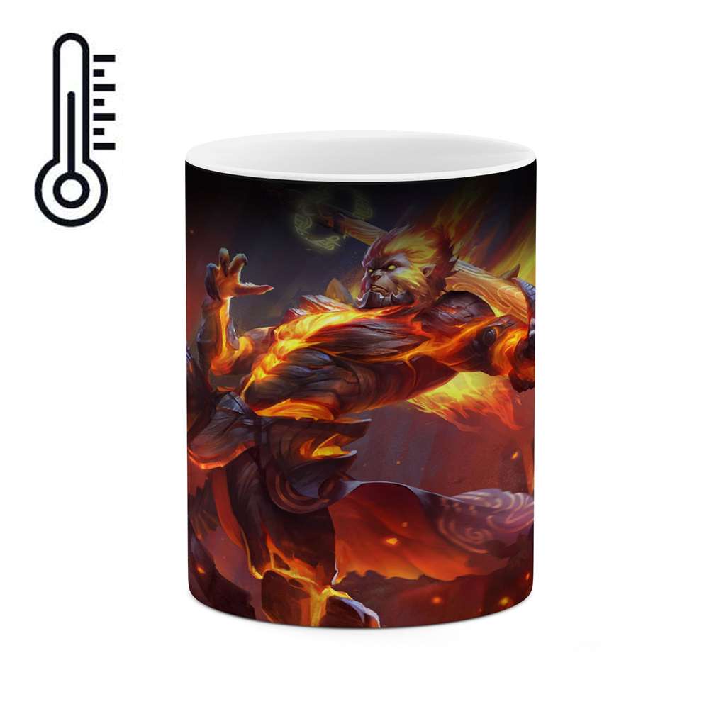 ماگ حرارتی کاکتی طرح بازی مدل mgh14789