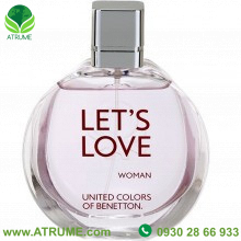 عطر ادکلن بنتون لتس لاو 100 میل زنانه