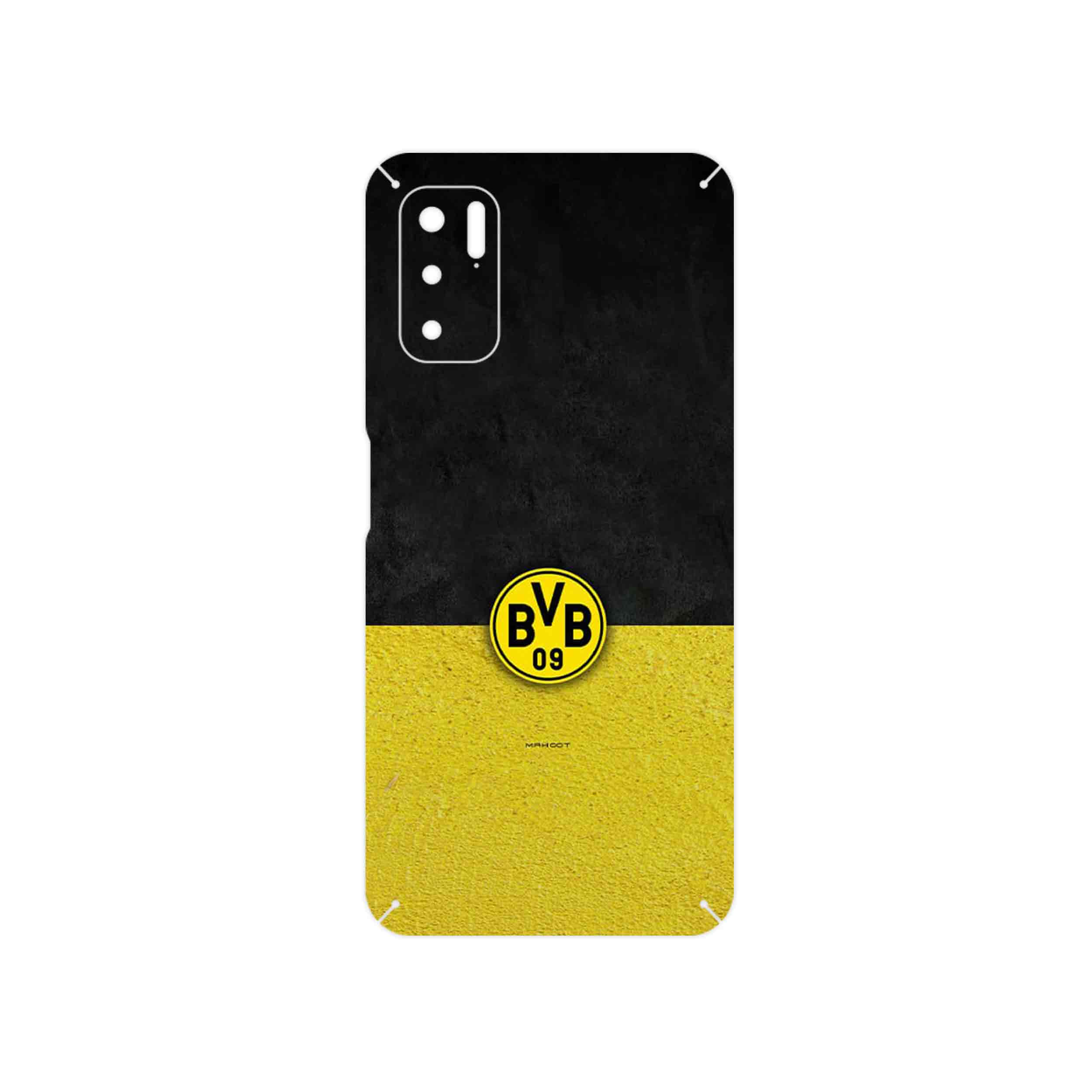 برچسب پوششی ماهوت مدل Borussia Dortmund FC مناسب برای گوشی موبایل شیائومی Redmi Note 10 5G