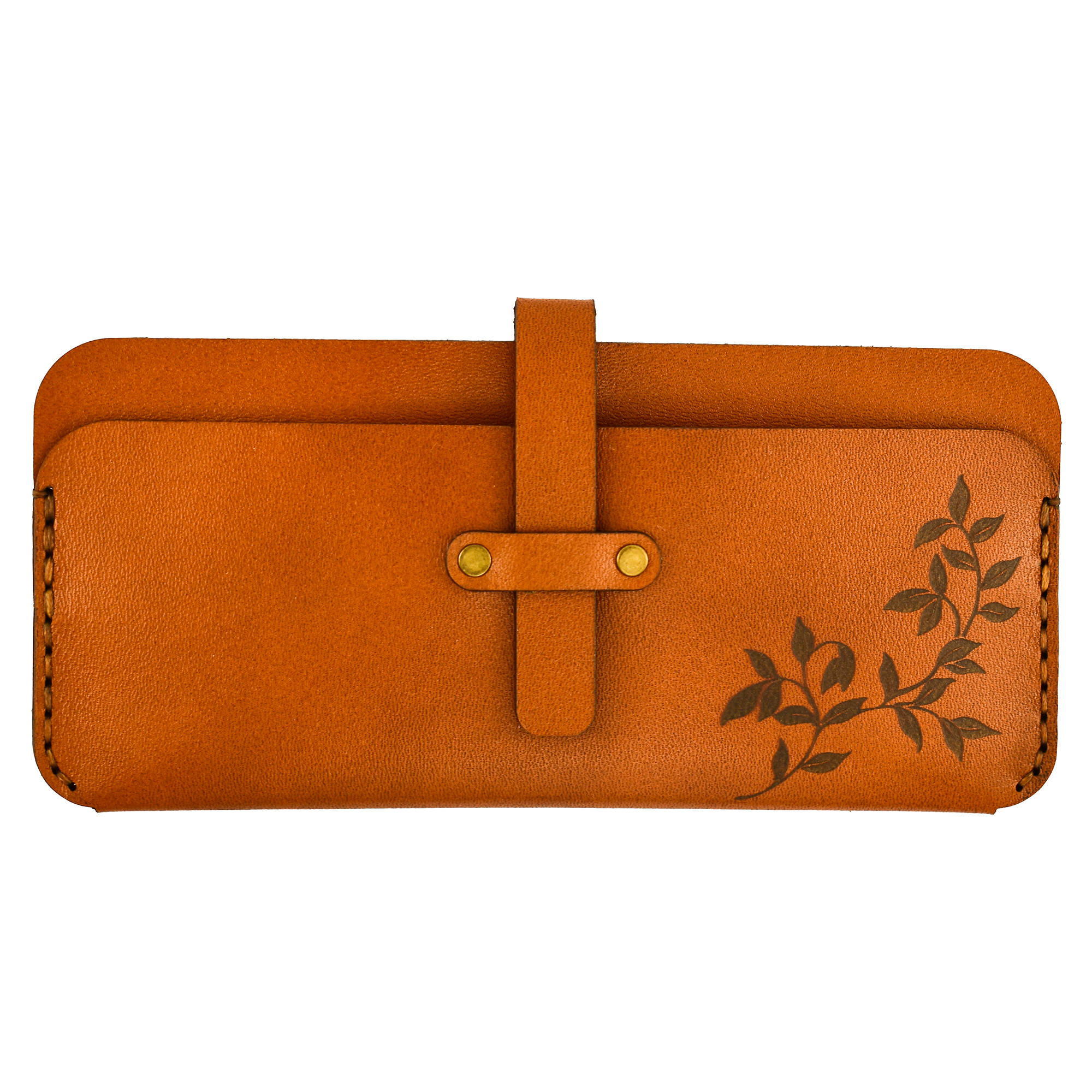   کیف موبایل چرم بلوط مدل  PH01 F plus مناسب برای گوشی موبایل تا سایز 7 اینچ