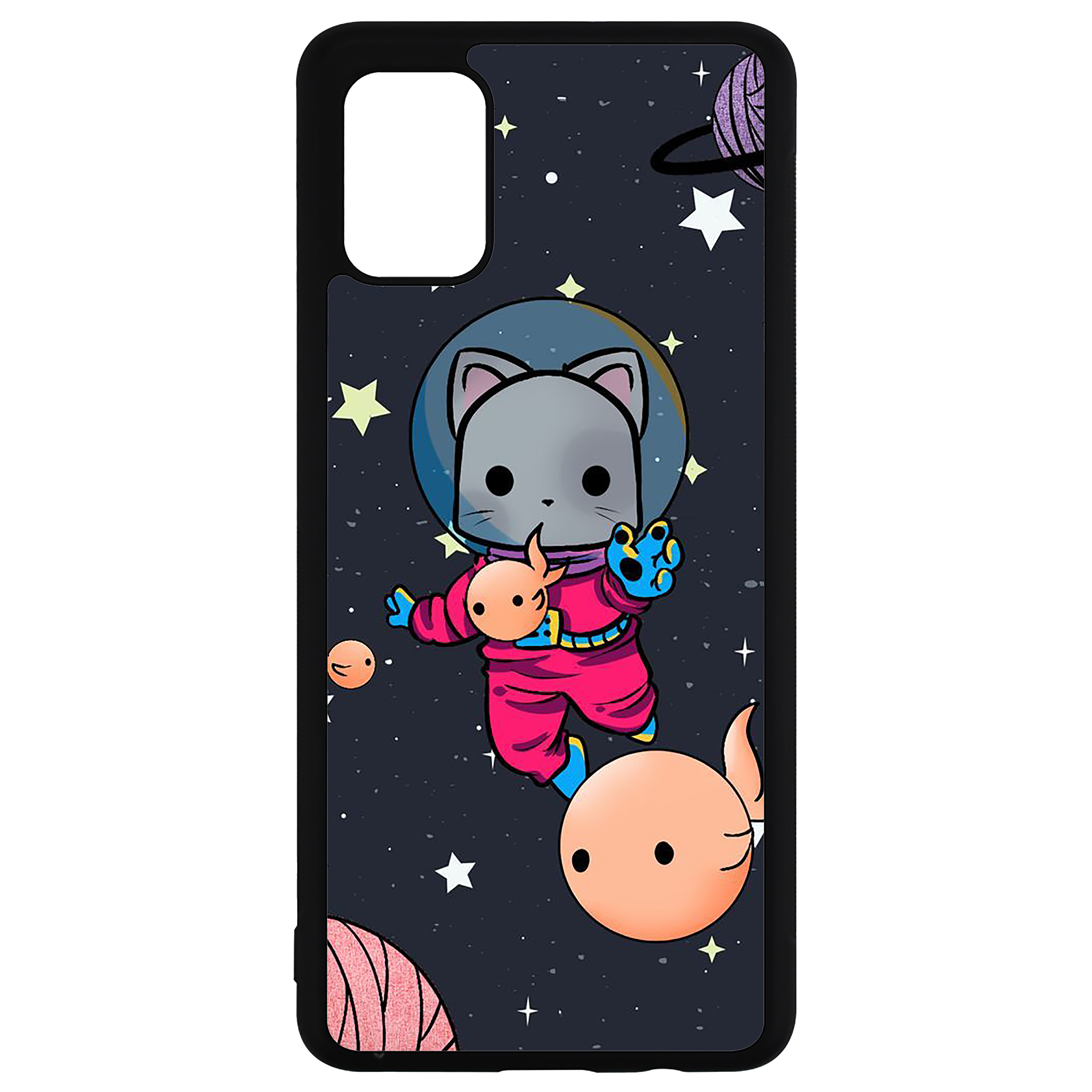 کاور طرح Cat مدل CHL50044 مناسب برای گوشی موبایل سامسونگ Galaxy A51