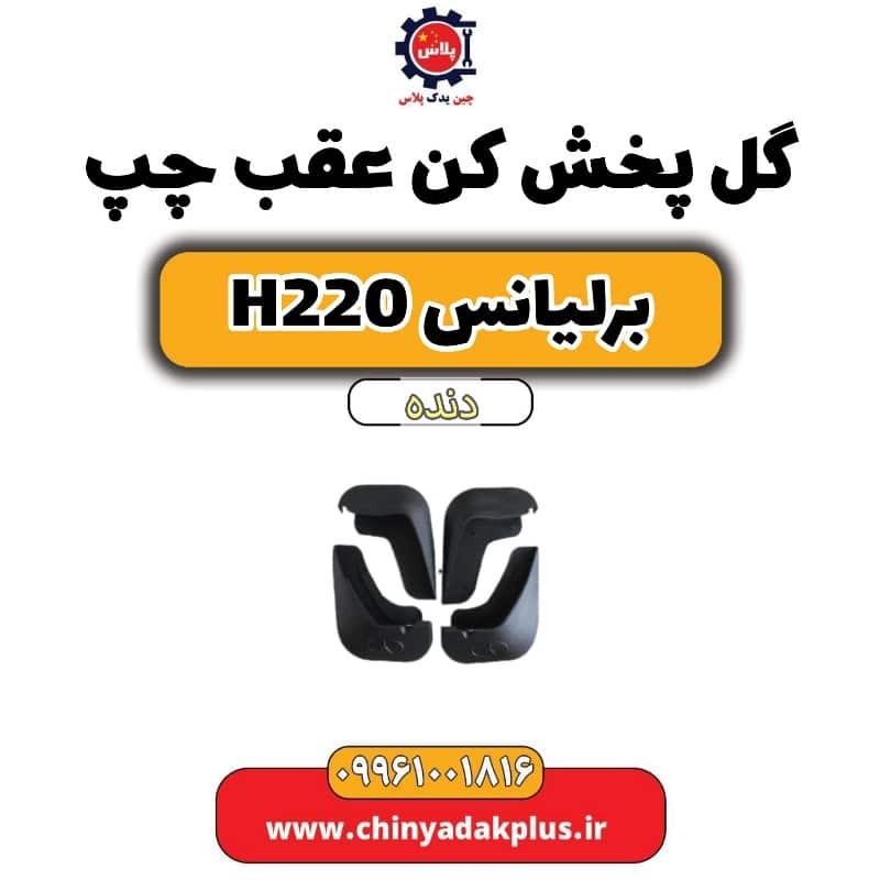 گل پخش کن عقب چپ برلیانس h220 دنده ای