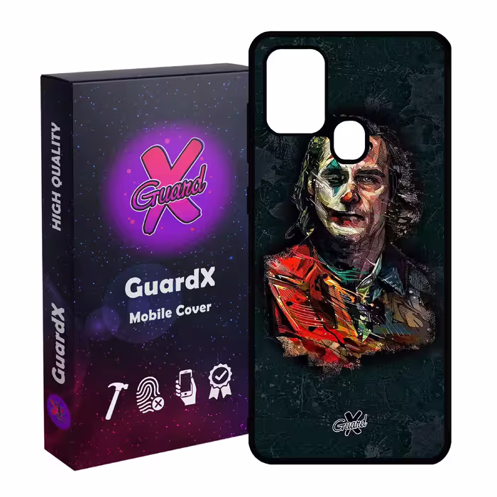 کاور گارد ایکس طرح Joker مدل Glass10155 مناسب برای گوشی موبایل سامسونگ Galaxy A21s