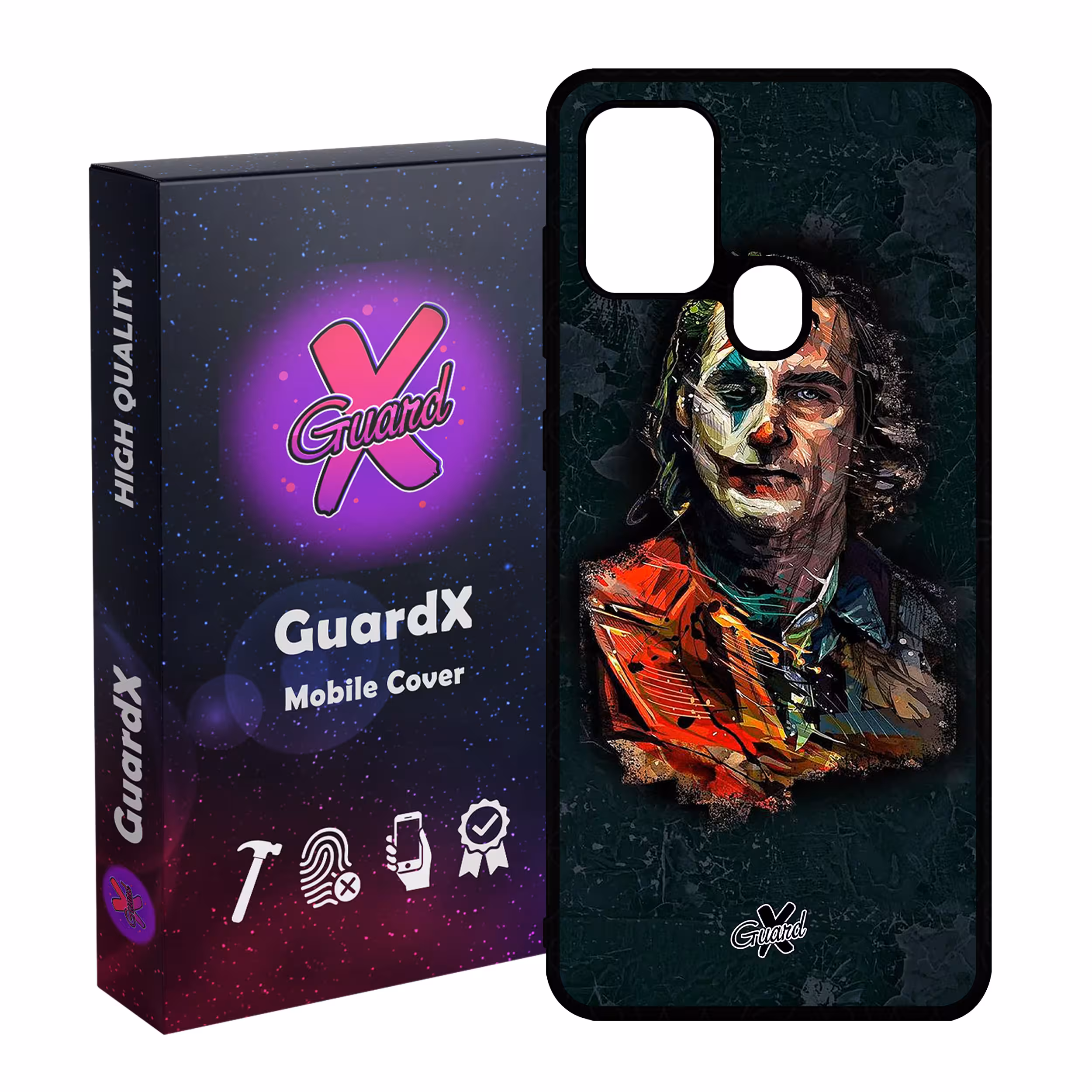 کاور گارد ایکس طرح Joker مدل Glass10155 مناسب برای گوشی موبایل سامسونگ Galaxy A21s