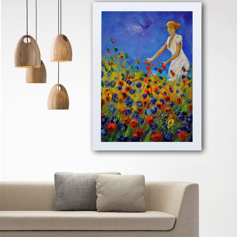 تابلو گالری استاربوی طرح دخترانه مدل هنری 96