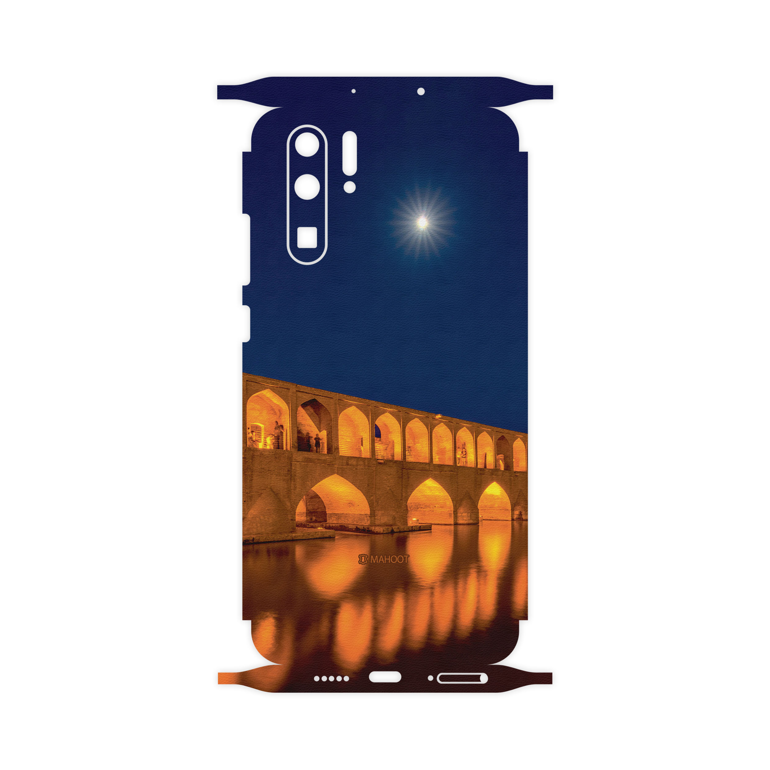 برچسب پوششی ماهوت مدل Si-O-Se-Pol-FullSkin  مناسب برای گوشی موبایل هوآوی P30 Pro