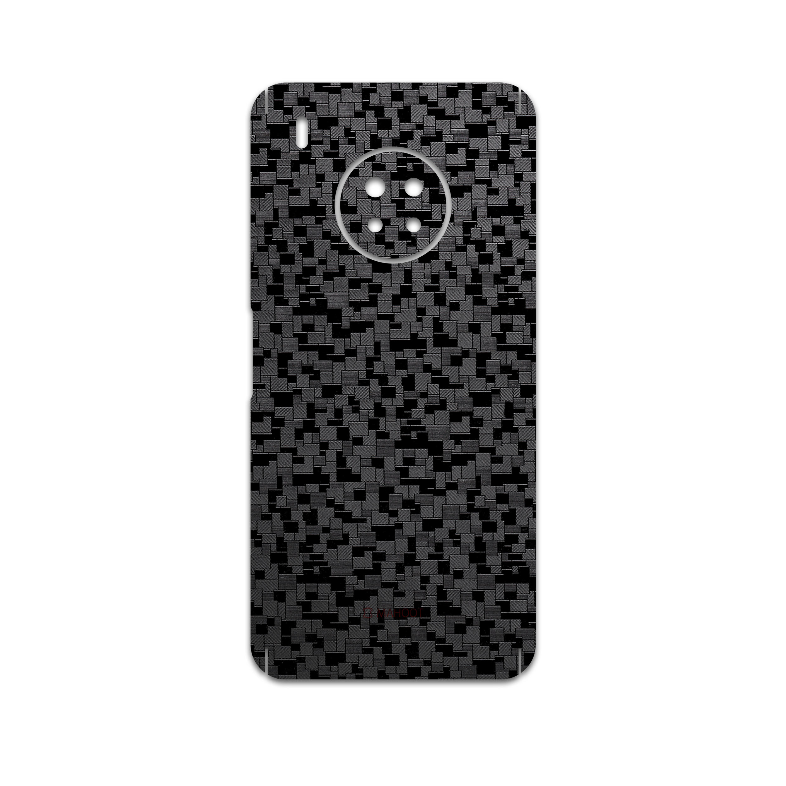 برچسب پوششی ماهوت مدل Black-Silicon مناسب برای گوشی موبایل هوآوی Y9a