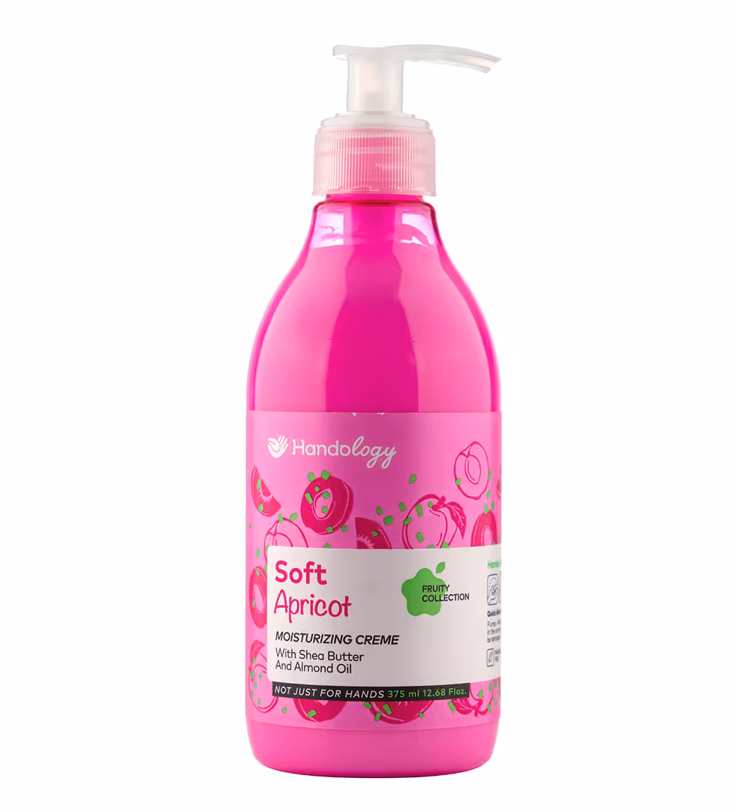 هندولوژی کرم پمپی آبرسان پوست 375 میل SOFT APRICOT صورتی