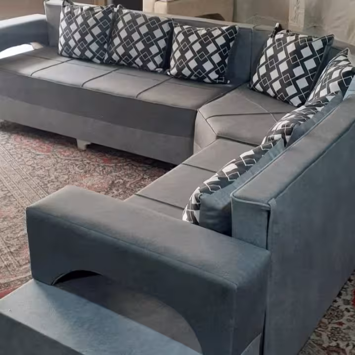 تولیدی مبل ال دسته دوبل 