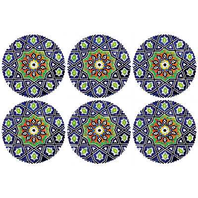 زیربشقابی مدل U2-42420 بسته 6 عددی