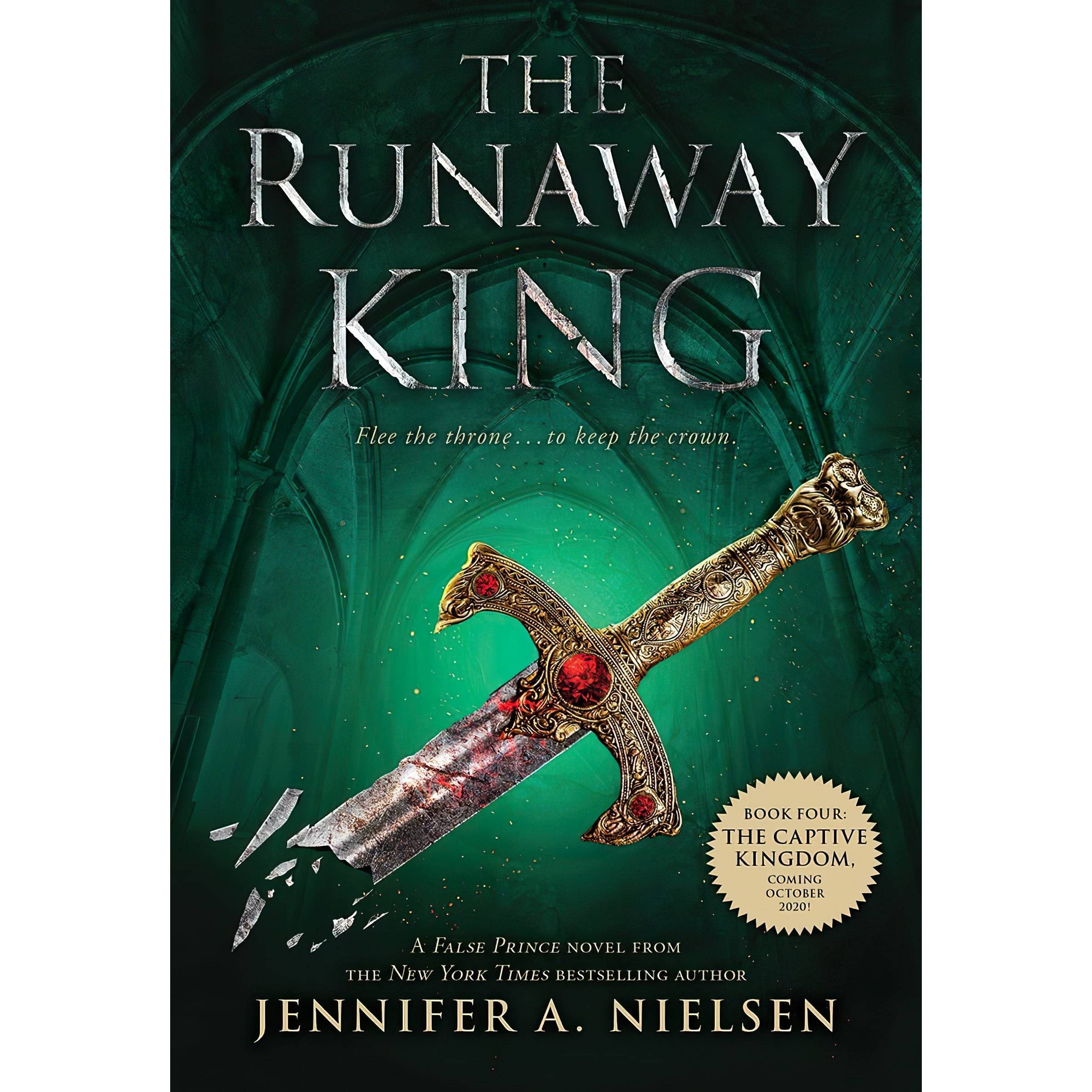 کتاب The Runaway King اثر Jennifer Nielsen انتشارات Scholastic