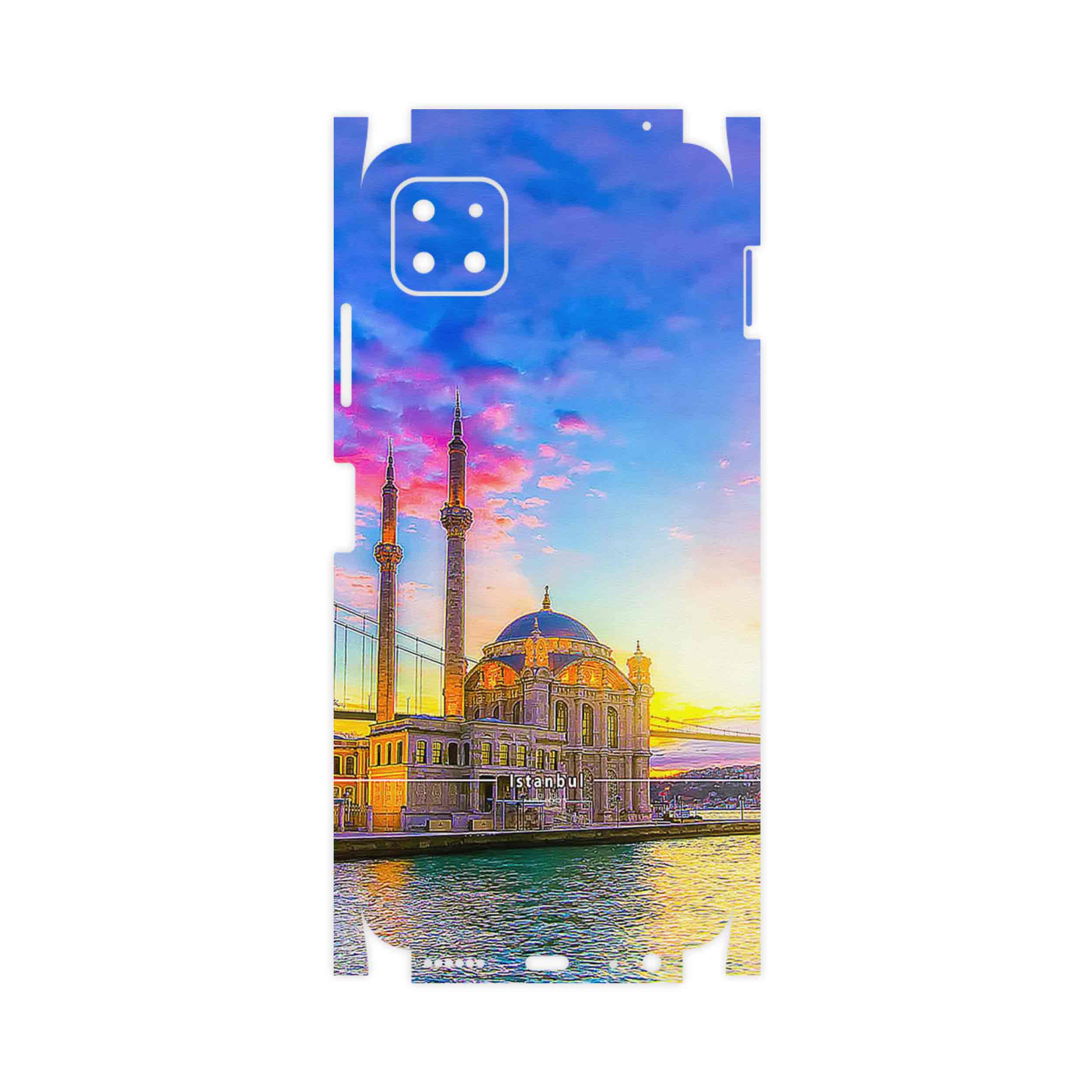 برچسب پوششی ماهوت مدل City of Istanbul-FullSkin مناسب برای گوشی موبایل سامسونگ Galaxy A22 5G