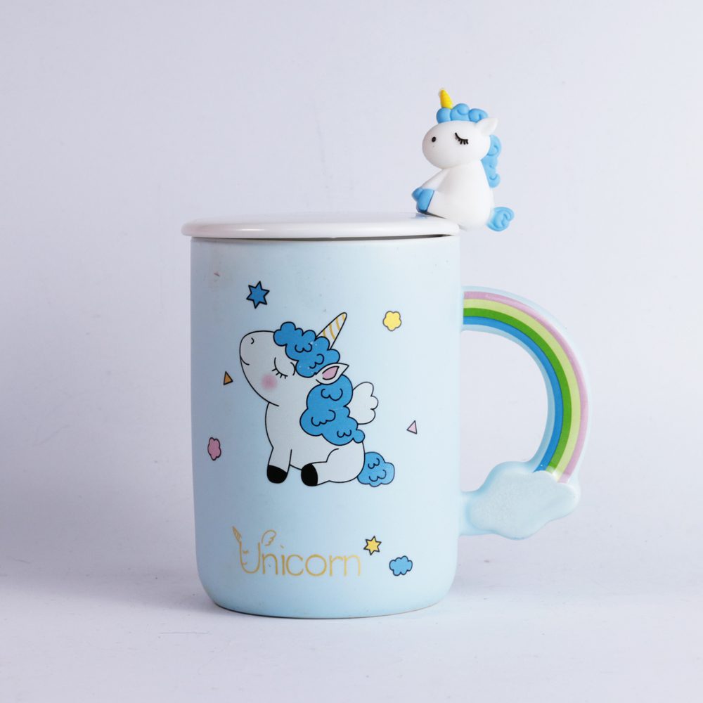 ماگ سرامیکی یونیکورنی رنگین کمانی | کد 478314