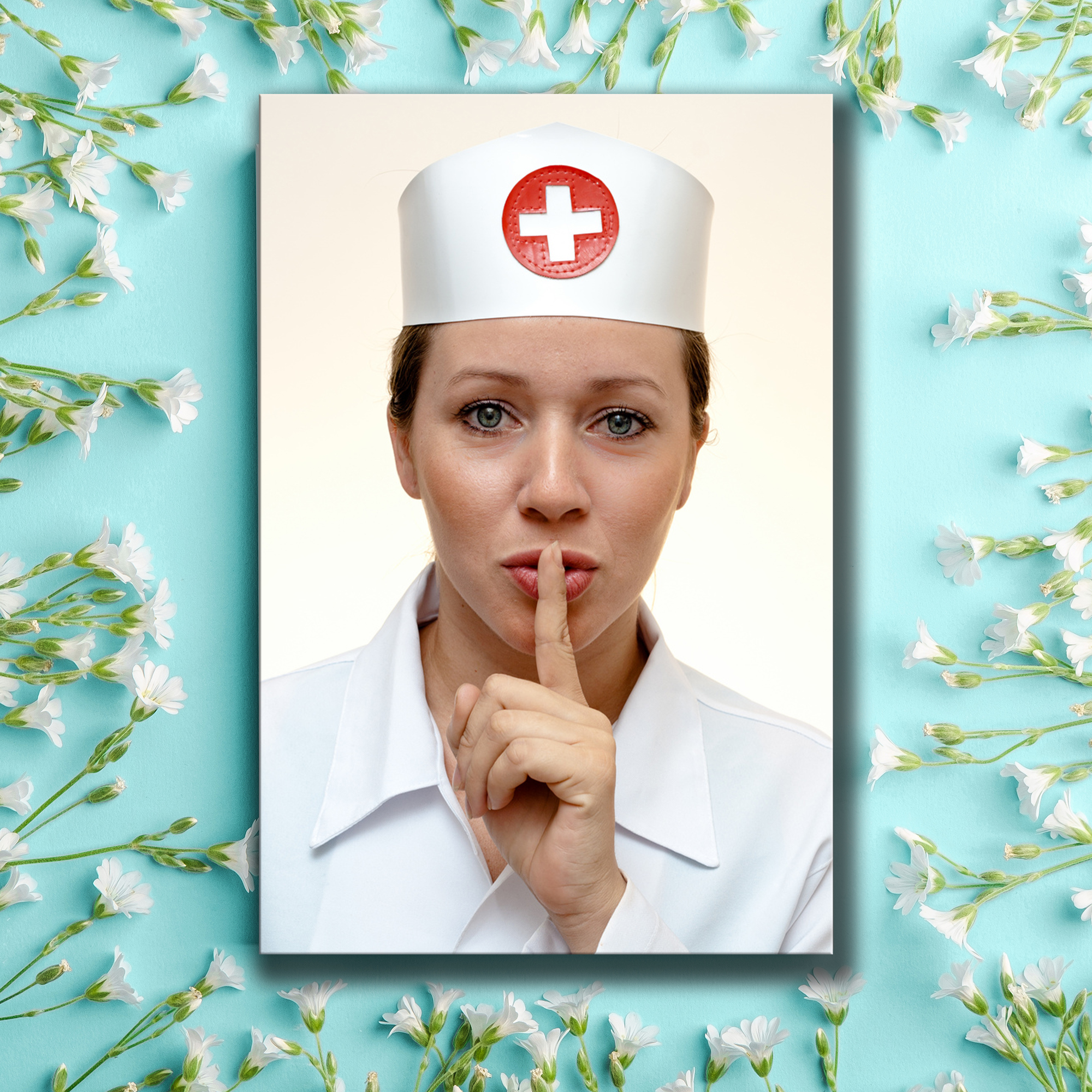 تابلو شاسی طرح  سکوت را رعایت کنید کد2