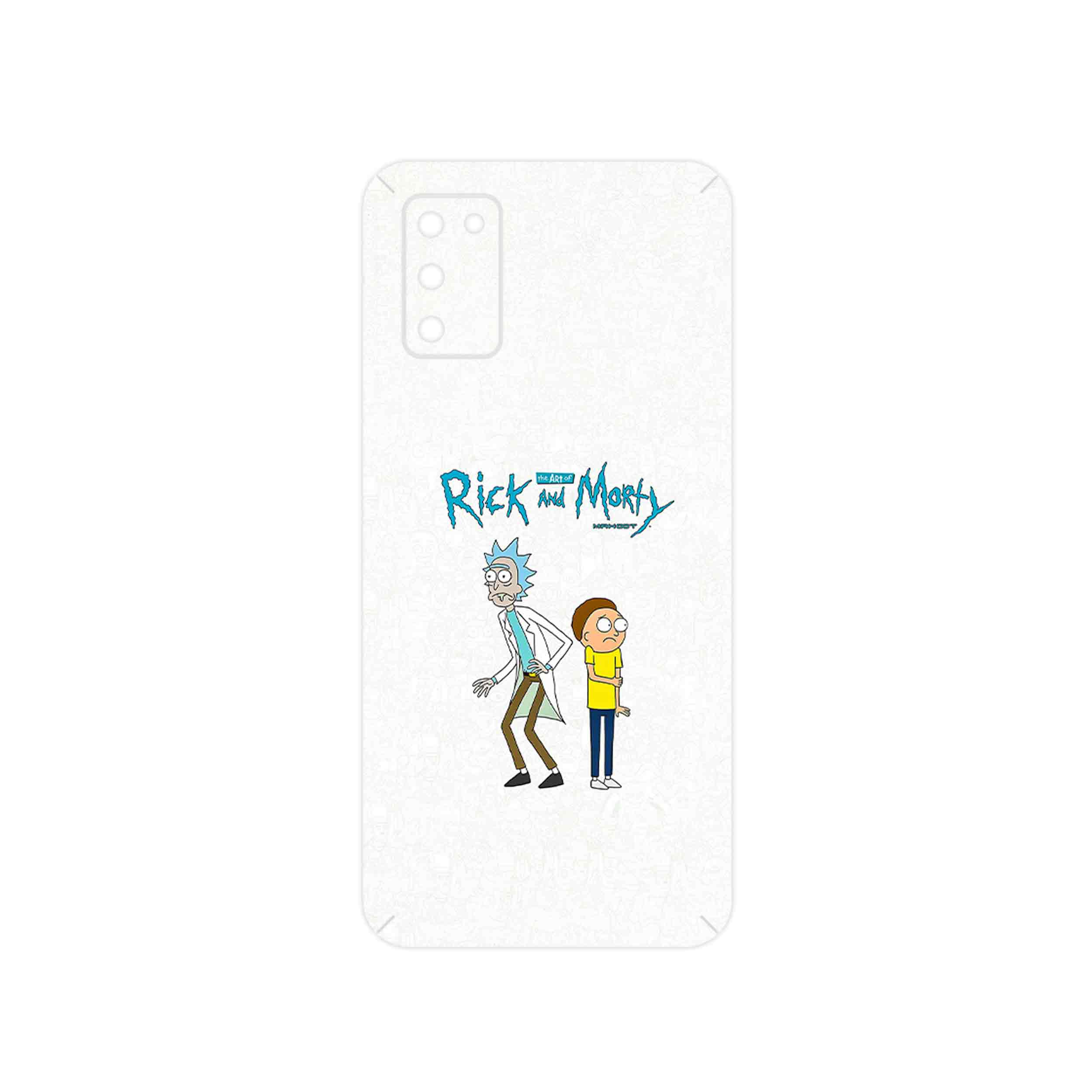 برچسب پوششی ماهوت مدل Rick and Morty مناسب برای گوشی موبایل سامسونگ Galaxy A03S