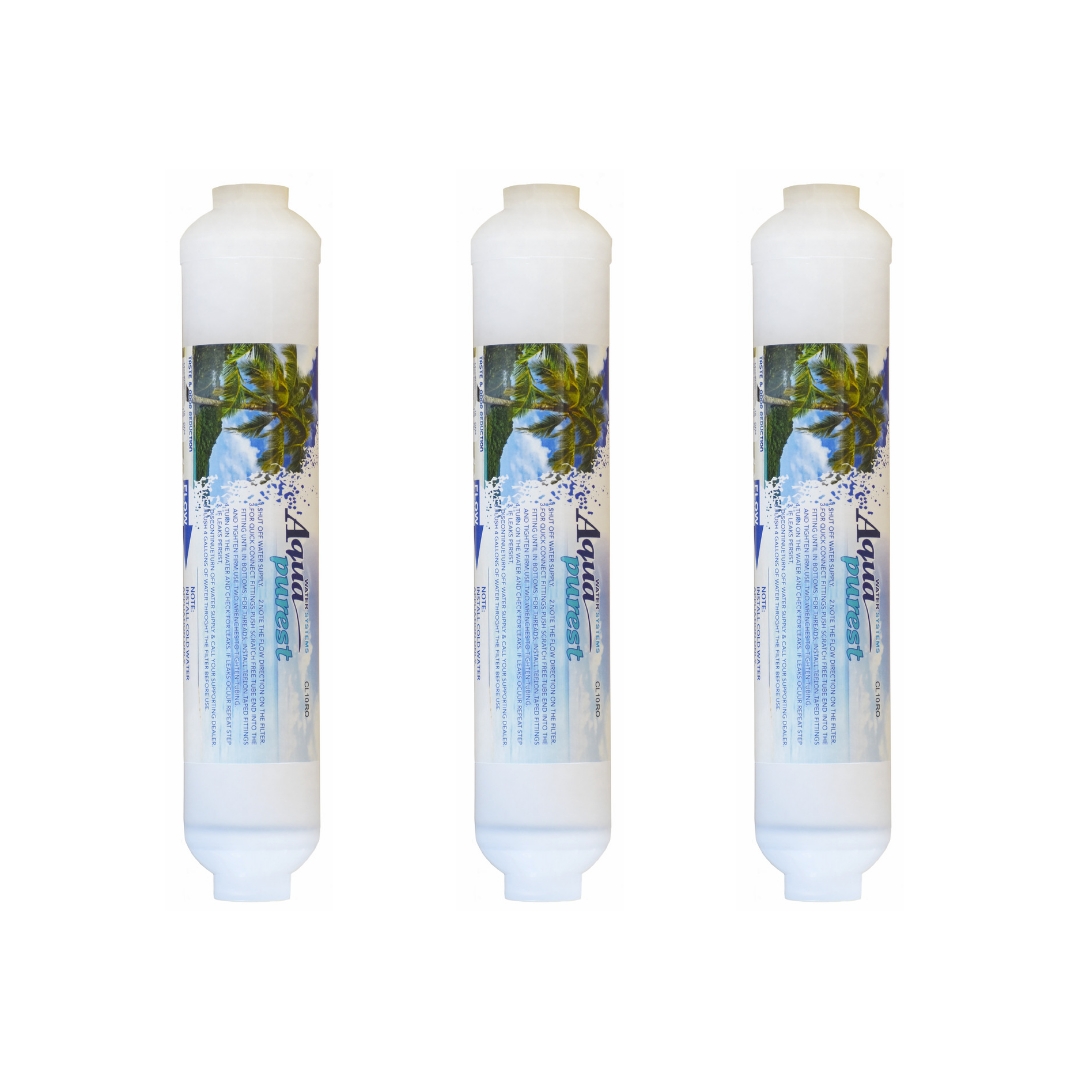 فیلتر یخچال ساید بای ساید آکوا پیورست مدل AP-SEDIMENT 2500G مجموعه 3 عددی