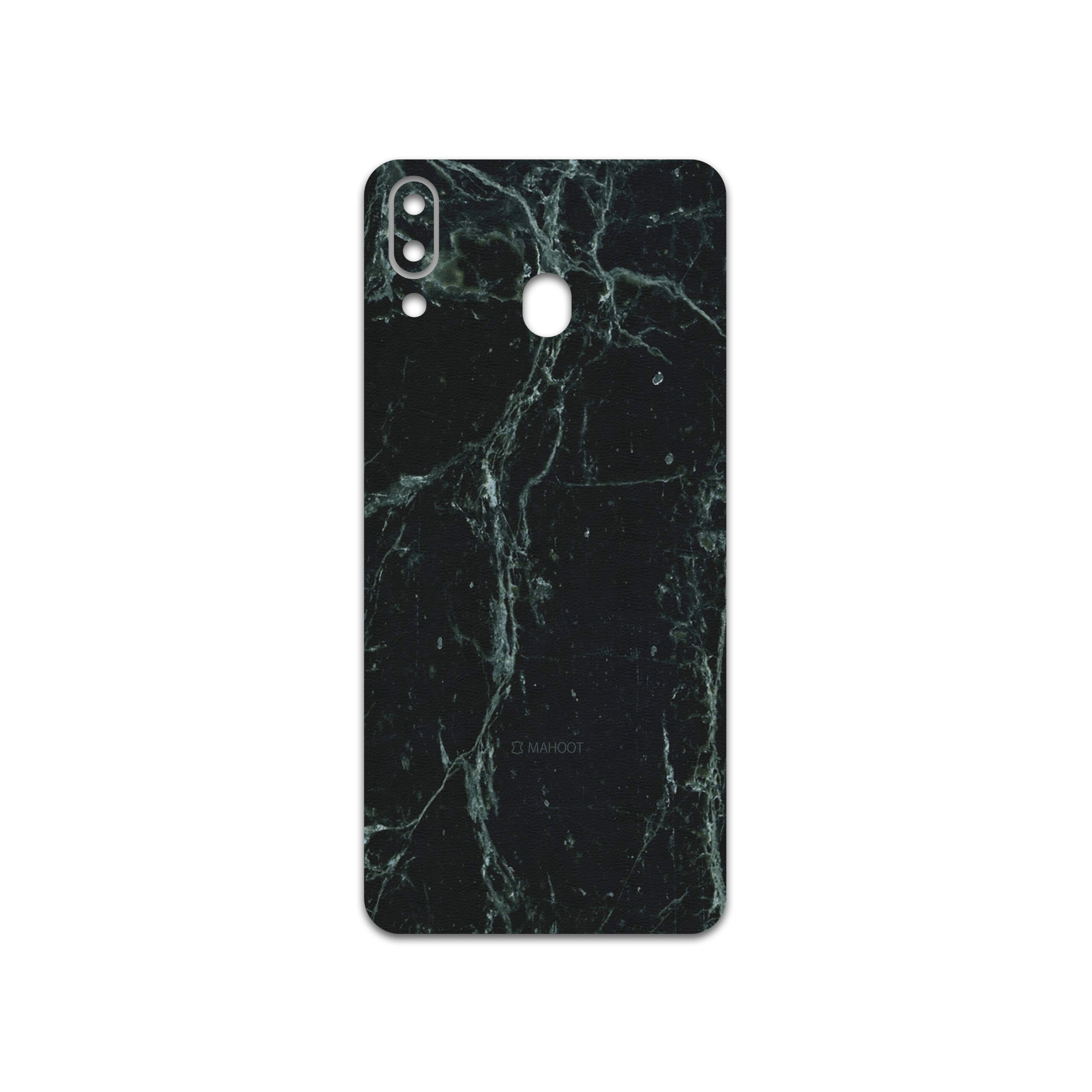 برچسب پوششی ماهوت مدل Graphite-Green-Marble مناسب برای گوشی موبایل سامسونگ Galaxy M20