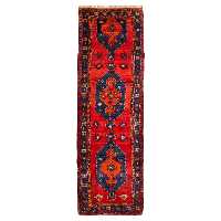 فرش قدیمی دستباف کناره طول پنج متر سی پرشیا کد 102437