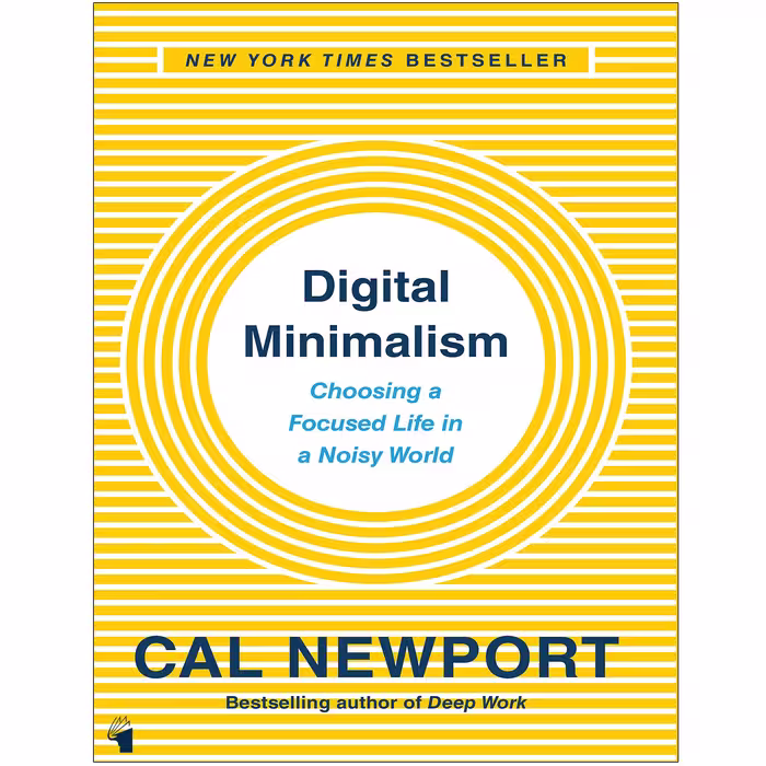 کتاب digital minimalism اثر cal newport انتشارات معیار علم