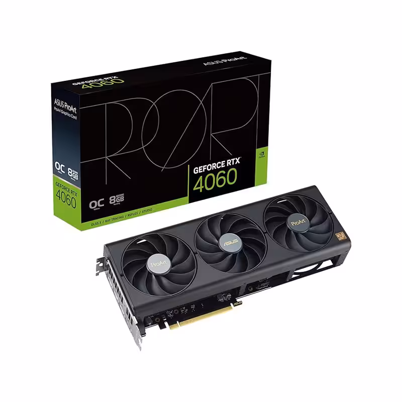 کارت گرافیک ایسوس ProArt GeForce RTX 4060 OC Edition 8GB - فروشگاه اینترنتی طیف سنتر