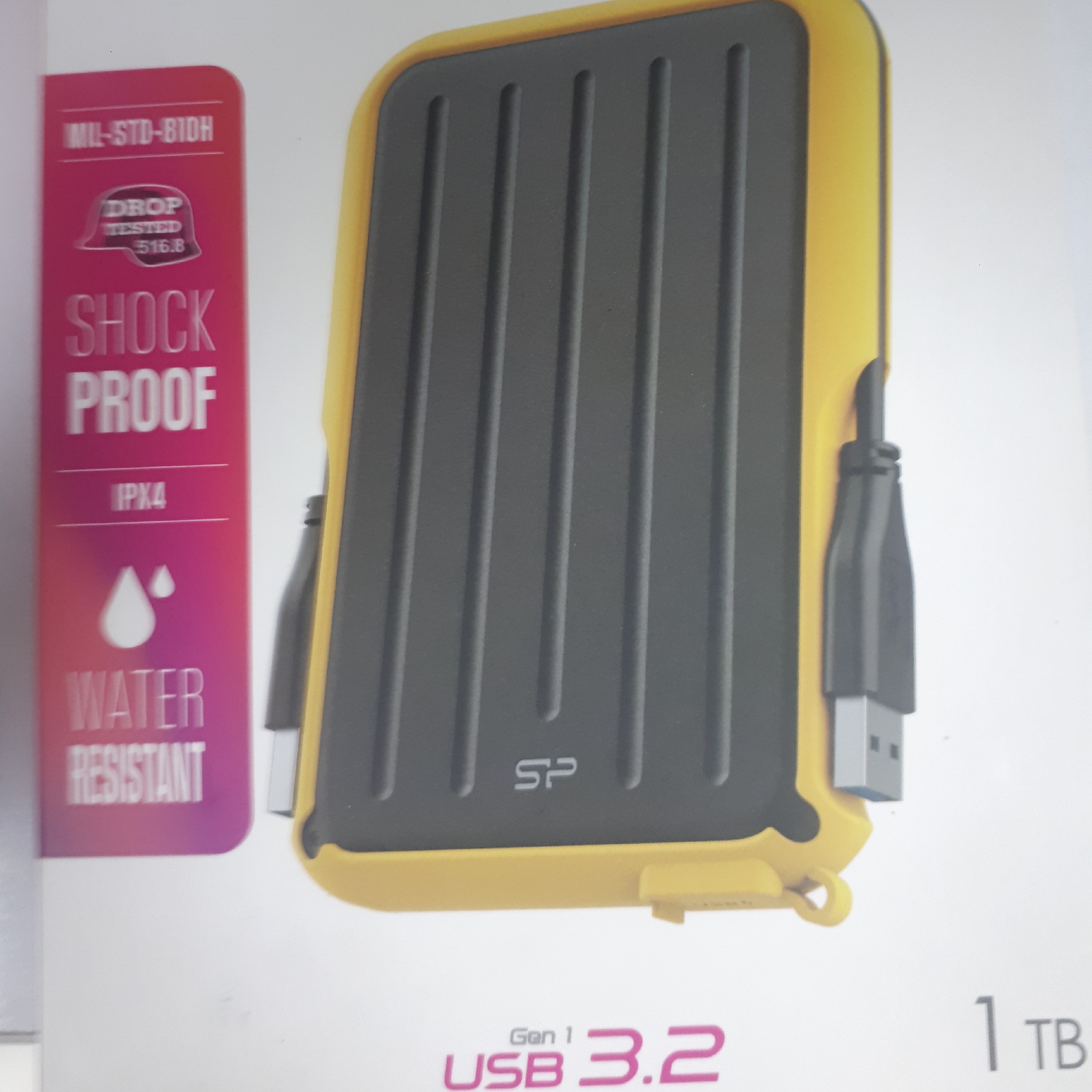 هارد اکسترنال سیلیکون پاور 1 ترابایت  ارمور A66