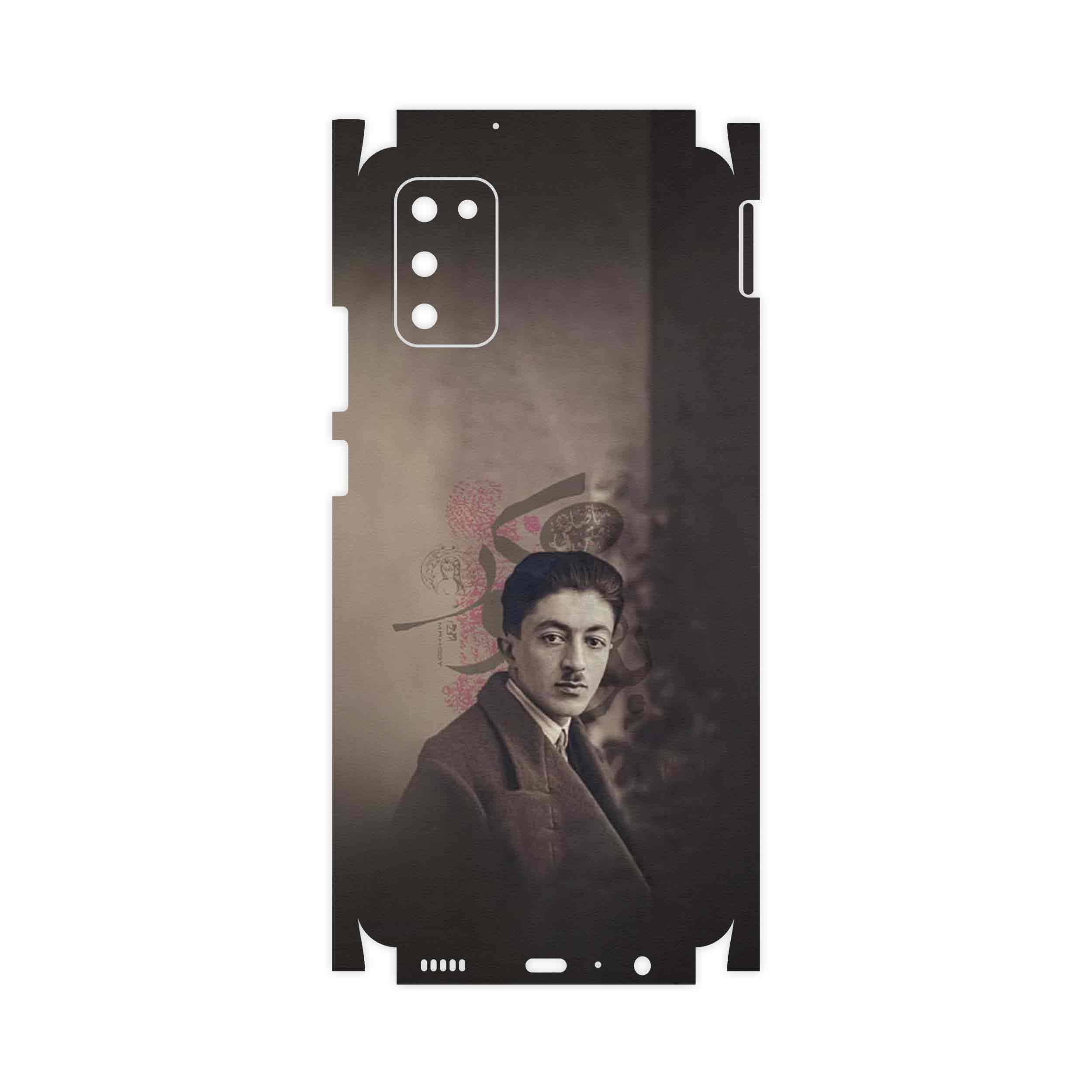 برچسب پوششی ماهوت مدل Sadegh Hedayat-FullSkin مناسب برای گوشی موبایل سامسونگ Galaxy A02S
