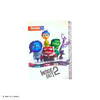 دفتر فنری 100برگ طلقی فانتزی صنوبرقیمت نقدیsenobar 100sheets fantasy notebook