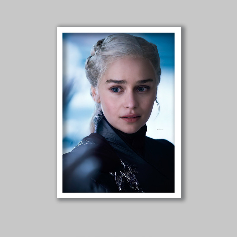 تابلو مدل سریال بازی تاج و تخت Game of thrones کد LA-G10256 | دنیای قاب