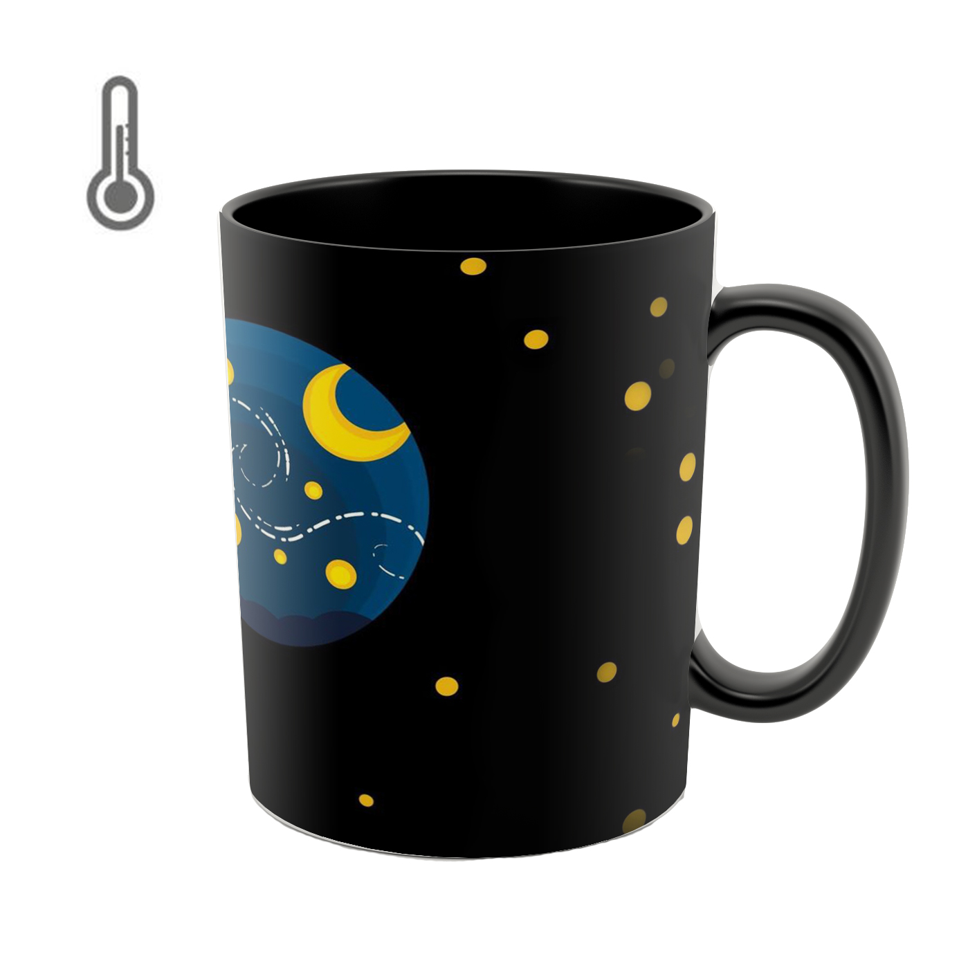 ماگ حرارتی طرح شب پر ستاره