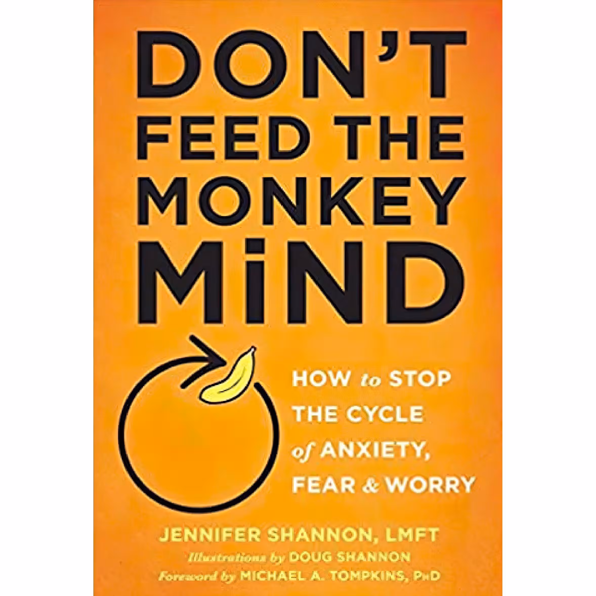 کتاب زبان اصلی Dont Feed the Monkey Mind انتشارات New Harbinger Publications
