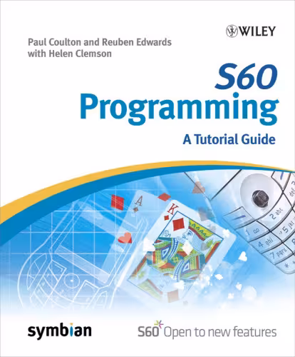 خرید و دانلود نسخه کامل کتاب S60 Programming: A Tutorial Guide