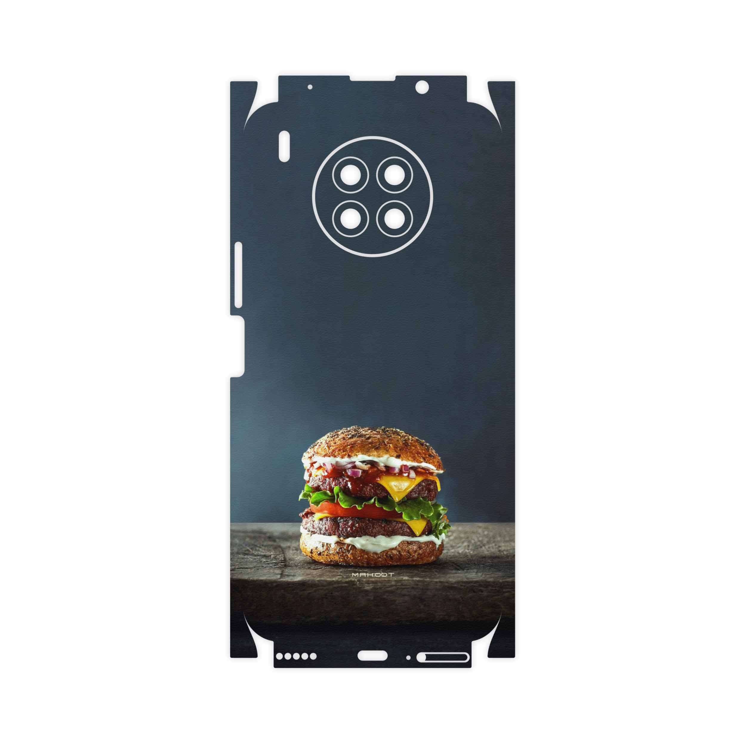 برچسب پوششی ماهوت مدل Hamburger-FullSkin مناسب برای گوشی موبایل آنر 50 Lite