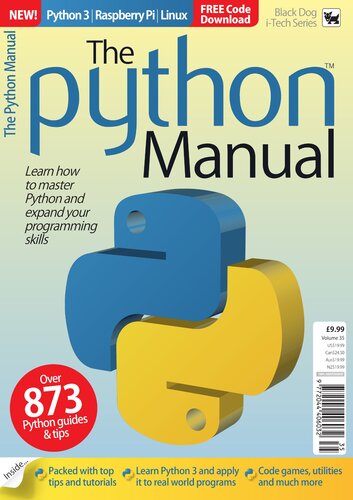 خرید و دانلود نسخه کامل کتاب The Python Manual Issue 35 Summer 2018