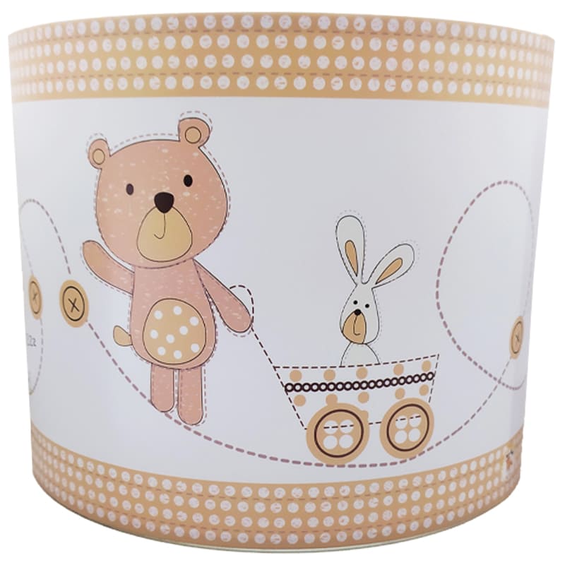 لوستر اتاق کودک طرح خرس و خرگوش