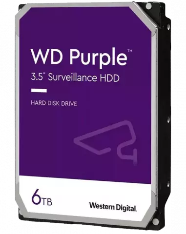 خرید هارد اینترنال 6 ترابایت WD مدل Purple Surveillance WD63PURU