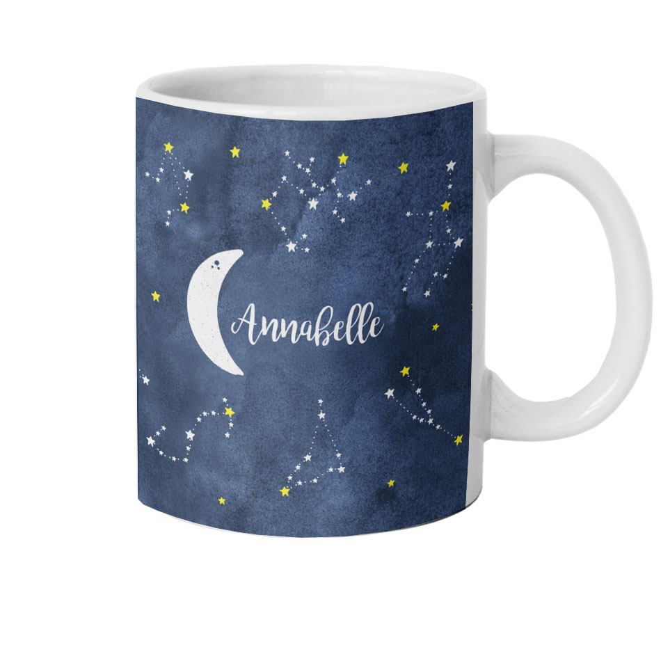 ماگ طرح گلکسی ماه مدل M2247