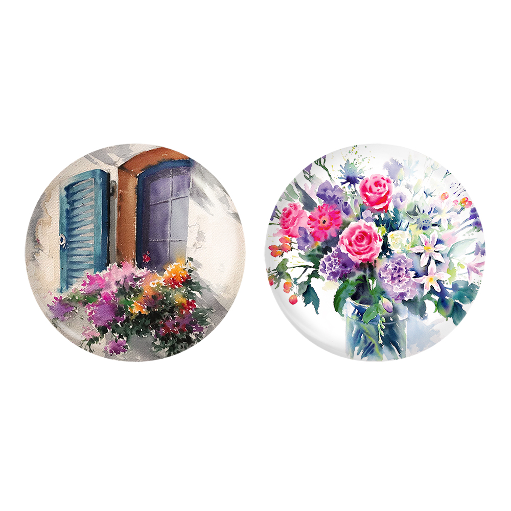 پیکسل خندالو مدل گل گلی کد 22262228 مجموعه 2 عددی