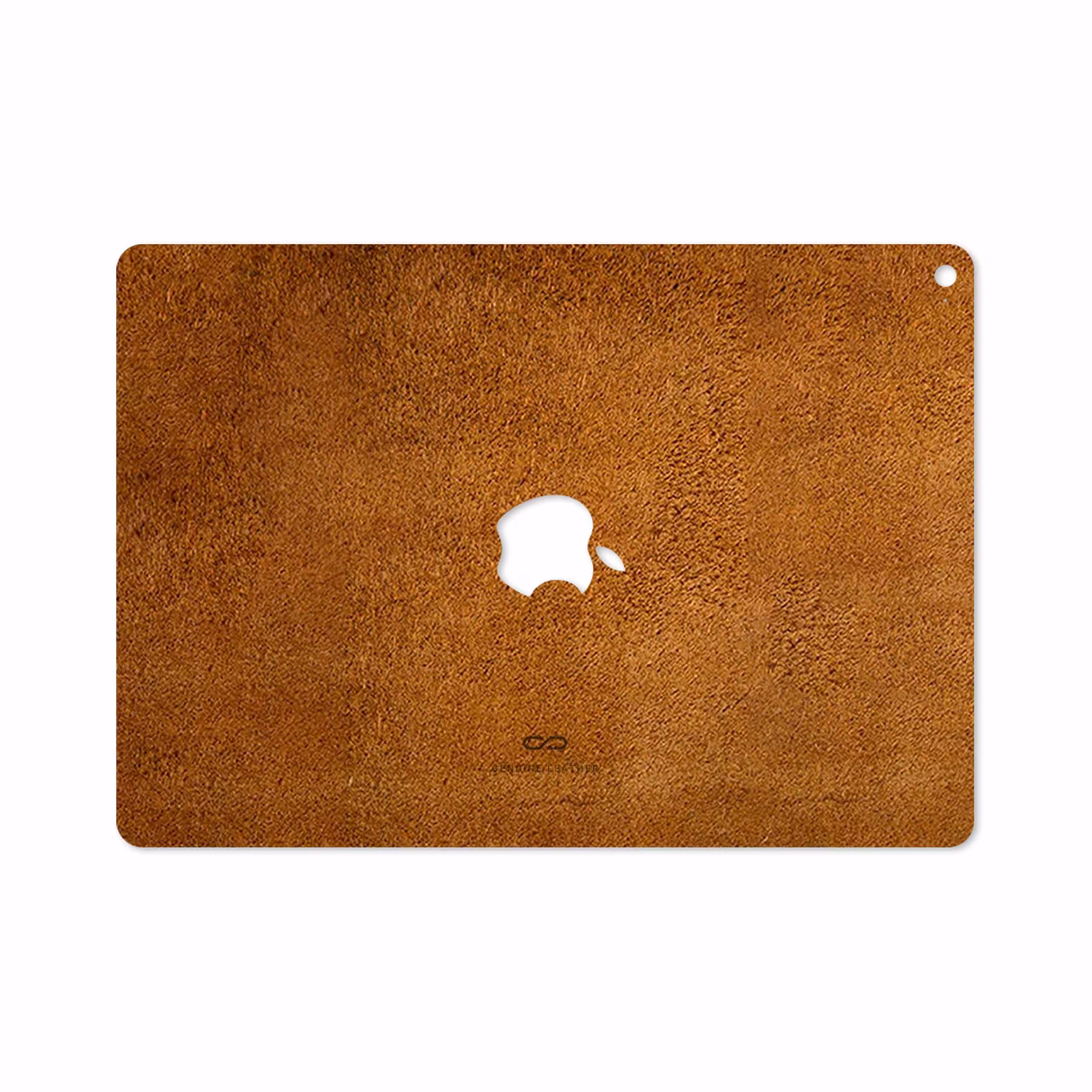 برچسب پوششی ماهوت مدل Brown-Chamois-Leather مناسب برای تبلت اپل iPad Air 2 2014 A1567