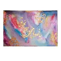 تابلو نقاشی اکریلیک مدل جانی و دل کد 134